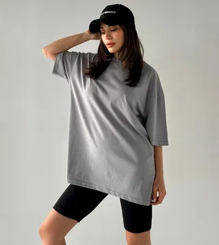 Solid Oversized T-Shirt