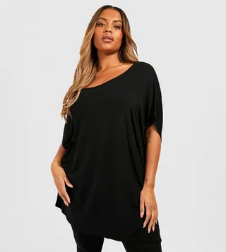 Solid Oversized T-Shirt