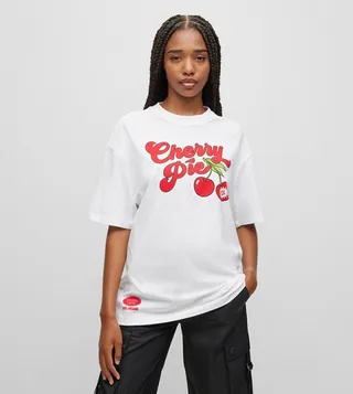 Graphic Printed Crew Neck T-Shirt