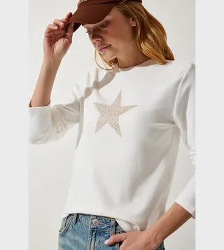 Printed Long Sleeves T-Shirt