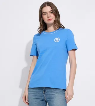 Logo Embroidered Short Sleeves T-Shirt