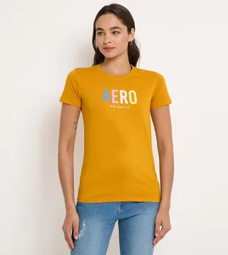 Aero Women's Embellished T-Shirt