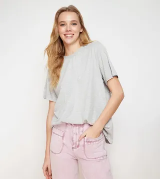 Crew Neck Oversized T-Shirt