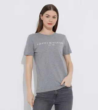 Logo Printed Crew Neck T-Shirt