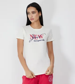 Aero Women Printed Short Sleeves T-Shirt