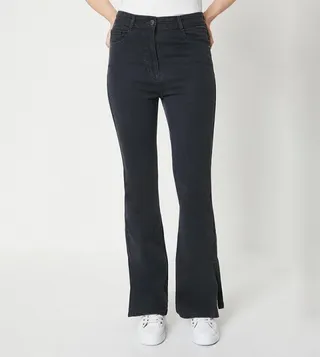 Washed Flared Jeans