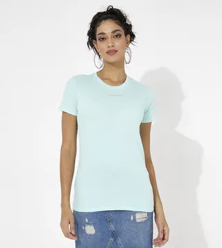 Aero Girls Printed Regular Fit T-Shirt