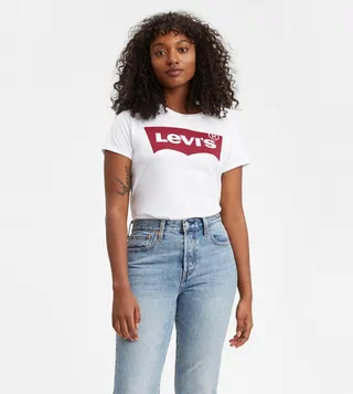Logo Printed Regular Fit T-Shirt