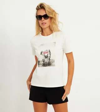 Graphic Printed Short Sleeves T-Shirt