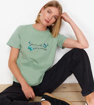 Printed Short Sleeves T-Shirt