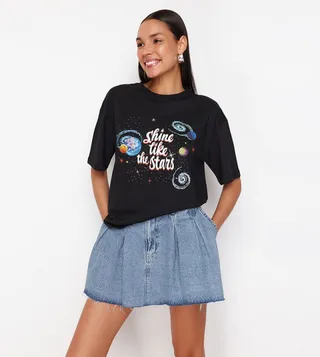 Printed Short Sleeves T-Shirt