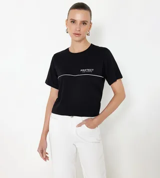 Printed Short Sleeves T-Shirt
