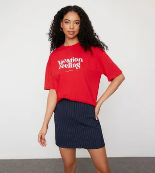 Printed Short Sleeves T-Shirt