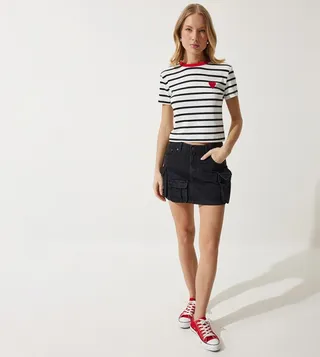 Striped Short Sleeves T-Shirt