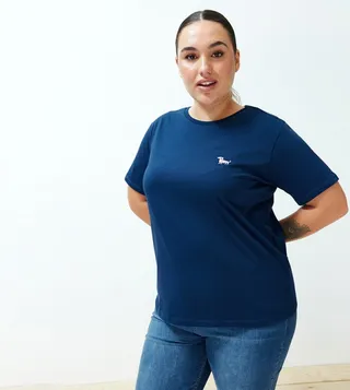 Embroidered Short Sleeves T-Shirt