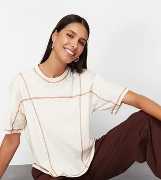 Printed Crew Neck T-Shirt
