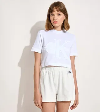 Logo Embroidered Short Sleeves T-Shirt