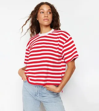 Striped Short Sleeves T-Shirt