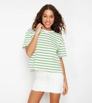 Striped Short Sleeves T-Shirt