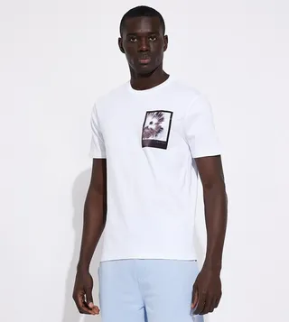 Printed Crew Neck T-Shirt