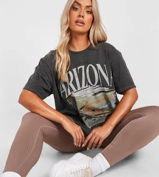 Arizona Washed Oversized T-Shirt