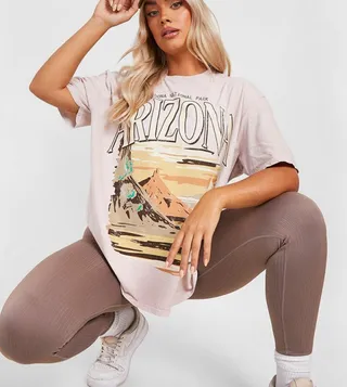 Arizona Washed Oversized T-Shirt