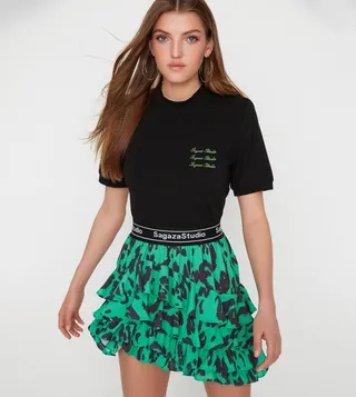 Embroidered Casual T-Shirt