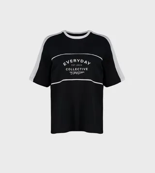 Printed Short Sleeves Oversized T-Shirt
