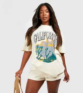 California Western Oversized T-Shirt