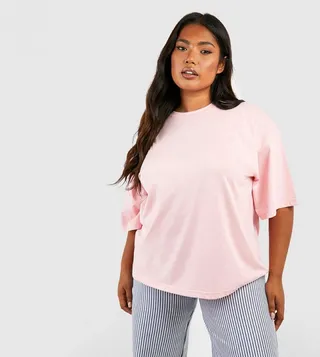 Basic Oversized Crew Neck T-Shirt