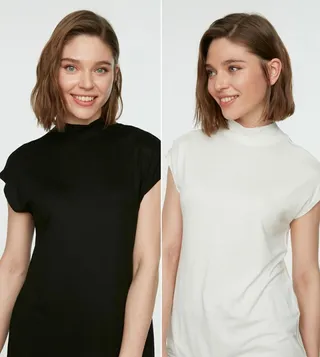 Pack Of 2 Basic Tunics