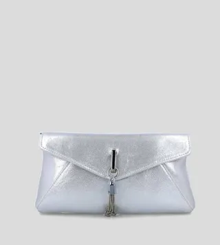 Metal Accent Metallic Clutch