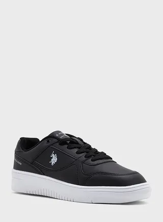 Lace Up Low Top Sneakers
