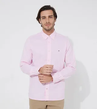 1985 Button-Down Collar Long Sleeves Shirt