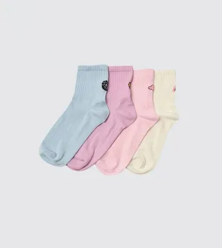 Pack of 4 Knitted Socks