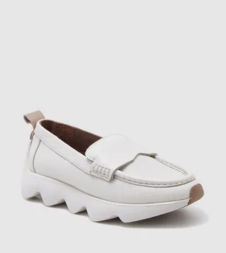 Dahlia Textured Slip-On Loafers
