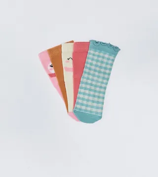 Pack of 5 Patterned Socks