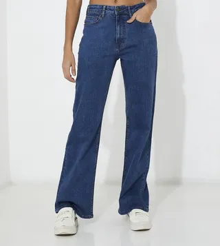 Aero Girls Wide Leg Denim Pant