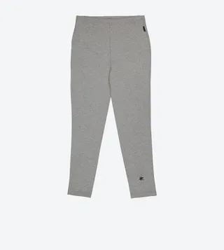 Heather Effect Knit Pants - Grey BP-G6425