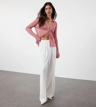 Knitted Long Sleeves Shirt