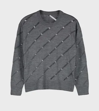 Knitted Long Sleeves Sweater