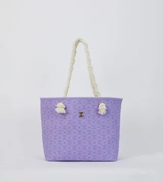 Patterned Tote Bag