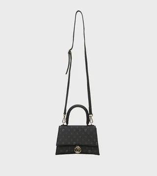 Patterned Top Handle Bag