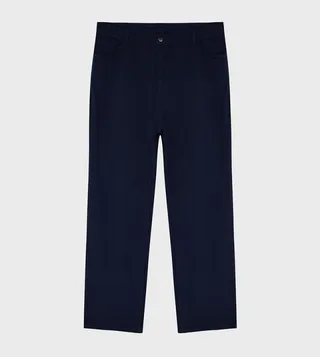 Solid Straight Fit Jeans