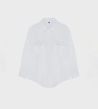 Embellished Long Sleeves Shirt