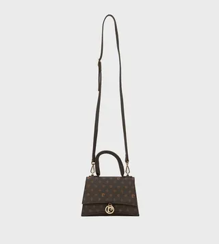 Patterned Top Handle Bag