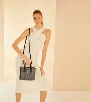 Patterned Handheld Bag