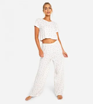 Ditsy Pointelle Pyjama Set