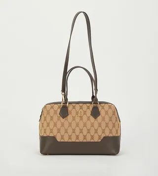 Patterned Satchel Bag