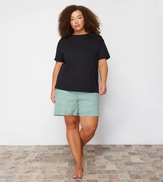 Knitted Shorty Pyjama Set